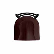 810 Contessa Swivel Stool with Black Wrinkle Finish and Dark Cherry Maple Seat, AGS-81025BWDCMpl