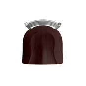 810 Contessa Swivel Stool with Stainless Finish and Dark Cherry Maple Seat, AGS-81025SSDCMpl