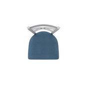 820 Catalina Swivel Stool with Anodized Nickel Finish and Rein Bay Seat, AGS-82025AN024