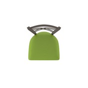 820 Catalina Swivel Stool with Bronze Finish and Canter Kiwi Green Seat, AGS-82025BZ009