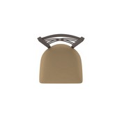 820 Catalina Swivel Stool with Bronze Finish and Canter Sand Seat, AGS-82025BZ013
