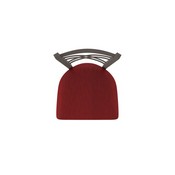 820 Catalina Swivel Stool with Bronze Finish and Graph Ruby Seat, AGS-82025BZ016