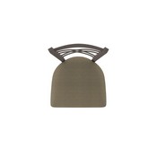 820 Catalina Swivel Stool with Bronze Finish and Graph Cork Seat, AGS-82025BZ017