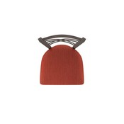 820 Catalina Swivel Stool with Bronze Finish and Graph Poppy Seat, AGS-82025BZ021