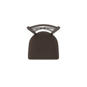 820 Catalina Swivel Stool with Bronze Finish and Rein Coffee Seat, AGS-82025BZ025