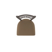 820 Catalina Swivel Stool with Bronze Finish and Rein Thatch Seat, AGS-82025BZ026