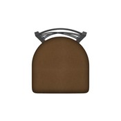820 Catalina Swivel Stool with Pewter Finish and Rein Thatch Seat, AGS-82025PW026