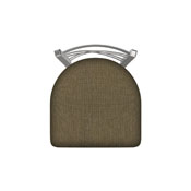820 Catalina Swivel Stool with Stainless Finish and Graph Cork Seat, AGS-82025SS017