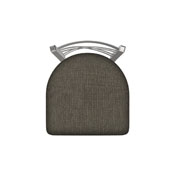 820 Catalina Swivel Stool with Stainless Finish and Graph Chalice Seat, AGS-82025SS019