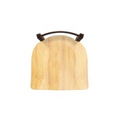 821 Catalina 18" Low Back Swivel Vanity Stool with Bronze Finish and Natural Maple Seat, 82118BZNatMpl