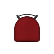 821 Catalina 18" Low Back Swivel Vanity Stool with Pewter Finish and Graph Ruby Seat, 82118PW016
