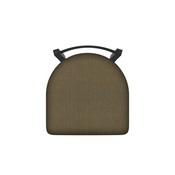 821 Catalina 18" Low Back Swivel Vanity Stool with Pewter Finish and Graph Cork Seat, 82118PW017