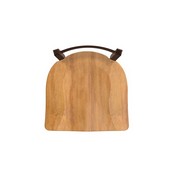 821 Catalina Low Back Swivel Stool with Bronze Finish and Medium Maple Seat, AGS-82125BZMedMpl