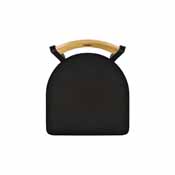830 Voltaire 36" Swivel Counter Stool with Black Wrinkle Finish, Medium Back, and Canter Espresso Seat, 83036BWMedMplB003