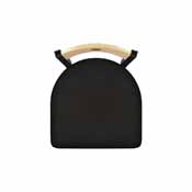830 Voltaire 36" Swivel Counter Stool with Black Wrinkle Finish, Natural Back, and Canter Espresso Seat, 83036BWNatMplB003