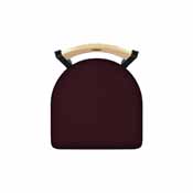 830 Voltaire 36" Swivel Counter Stool with Black Wrinkle Finish, Natural Back, and Canter Bordeaux Seat, 83036BWNatMplB005