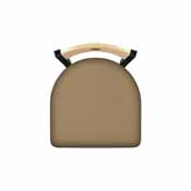 830 Voltaire 36" Swivel Counter Stool with Black Wrinkle Finish, Natural Back, and Canter Sand Seat, 83036BWNatMplB013