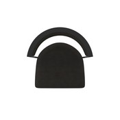 861 Artemis Swivel Stool with Black Wrinkle Finish and Canter Espresso Seat and Back, AGS-86125BW003