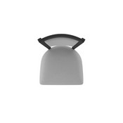 870 Hadleigh Swivel Stool with Black Wrinkle Finish and Canter Folkstone Grey Seat and Back, AGS-87025BW007