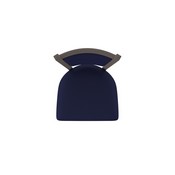 870 Hadleigh Swivel Stool with Bronze Finish and Canter Twilight Seat and Back, AGS-87025BZ002