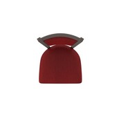 870 Hadleigh Swivel Stool with Bronze Finish and Graph Ruby Seat and Back, AGS-87025BZ016