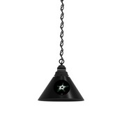Dallas Stars Pendant Light Fixture by Holland Bar Stool, BL1DalSta