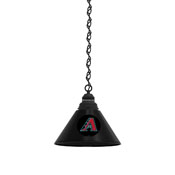 Arizona Diamondbacks Pendant Light with Fixture by Holland Bar Stool Company, AGS-BL1BKMLBAri