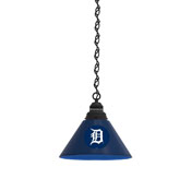 Detroit Tigers Pendant Light with Fixture by Holland Bar Stool Company, AGS-BL1BKMLBDet
