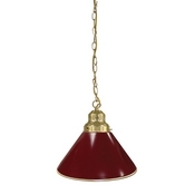 Burgundy Pendant Light Fixture by Holland Bar Stool, BL1Burg