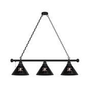 Anaheim Ducks 3 Shade Billiard Light with Fixture by Holland Bar Stool, BL3AnaDks