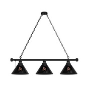 Arizona Coyotes 3 Shade Billiard Light with Fixture by Holland Bar Stool, BL3AriCoy