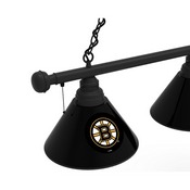 Boston Bruins 3 Shade Billiard Light with Fixture by Holland Bar Stool, BL3BosBru