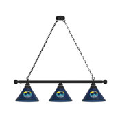 Corona (Sunset) 3 Shade Billiard Light with Fixture by Holland Bar Stool Co., AGS-BL3BKCrna-Sunset