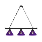 East Carolina 3 Shade Billiard Light with Fixture by Holland Bar Stool, BL3Ecarol