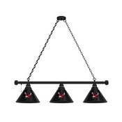 Eastern Washington 3 Shade Billiard Light with Fixture by Holland Bar Stool, BL3EastWA