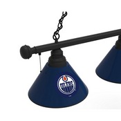 Edmonton Oilers 3 Shade Billiard Light with Fixture by Holland Bar Stool, BL3EdmOil