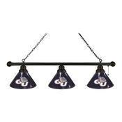 Gonzaga 3 Shade Billiard Light with Fixture by Holland Bar Stool, BL3Gonzga