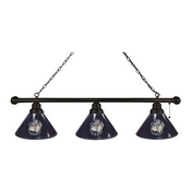 Georgetown 3 Shade Billiard Light with Fixture by Holland Bar Stool, BL3Grgtwn