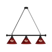 Louisiana-Monroe 3 Shade Billiard Light with Fixture by Holland Bar Stool, BL3LA-Mon