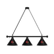 Louisville 3 Shade Billiard Light with Fixture by Holland Bar Stool, BL3Lville