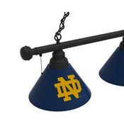 Notre Dame 3 Shade Billiard Light with Fixture by Holland Bar Stool, BL3ND-ND