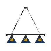 Notre Dame 3 Shade Billiard Light with Fixture by Holland Bar Stool, BL3ND-ND