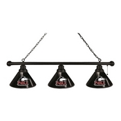 Northern Illinois 3 Shade Billiard Light with Fixture by Holland Bar Stool, BL3NorIll