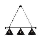 Pittsburgh Penguins 3 Shade Billiard Light with Fixture by Holland Bar Stool, BL3PitPen