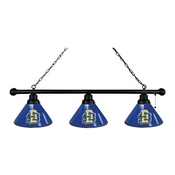 South Dakota State 3 Shade Billiard Light with Fixture by Holland Bar Stool, BL3SDakSt