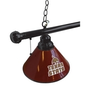 Texas State 3 Shade Billiard Light with Fixture by Holland Bar Stool, BL3TexsSt