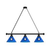 Toronto Maple Leafs 3 Shade Billiard Light with Fixture by Holland Bar Stool, BL3TorMpl