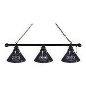 Utah State 3 Shade Billiard Light with Fixture by Holland Bar Stool, BL3UtahSt