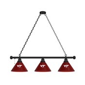 Virginia Tech 3 Shade Billiard Light with Fixture by Holland Bar Stool, BL3VATech