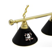 Anaheim Ducks 3 Shade Billiard Light with Fixture by Holland Bar Stool, BL3AnaDks